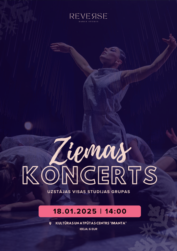 Ziemas koncerts 2025 - Deju studija Reverse